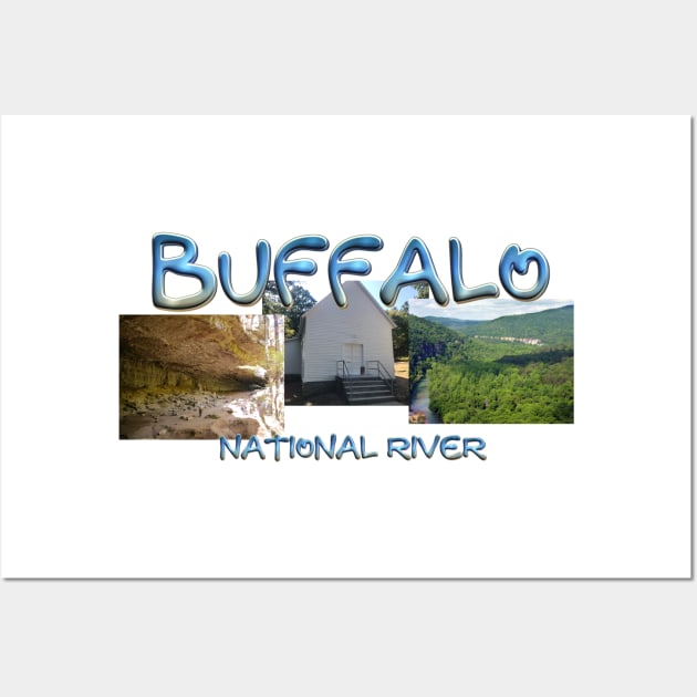 Buffalo National River Wall Art by teepossible